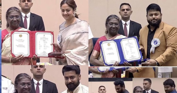 68वें नेशनल फिल्म अवॉर्ड्स समारोह में अभिनेता साउथ मूवी सुपरस्टार  सूर्या   और बॉलीवुड अभिनेता अजय देवगन  को भी सम्मानित किया जायेगा ...